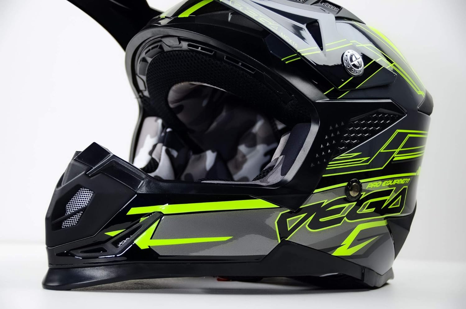 Vega Helmets Off-road Mcx MCX Lightweight Fully Loaded Dirt Bike Helmet ...