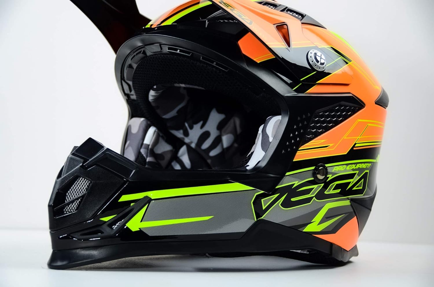 Vega Helmets Off-road Mcx MCX Lightweight Fully Loaded Dirt Bike Helmet ...