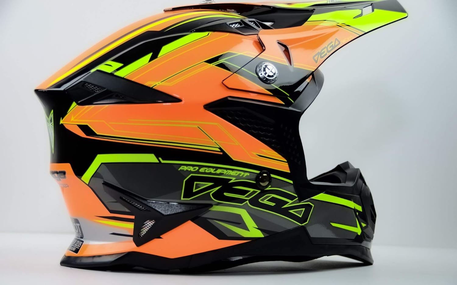 Vega Helmets Off-road Mcx MCX Lightweight Fully Loaded Dirt Bike Helmet ...