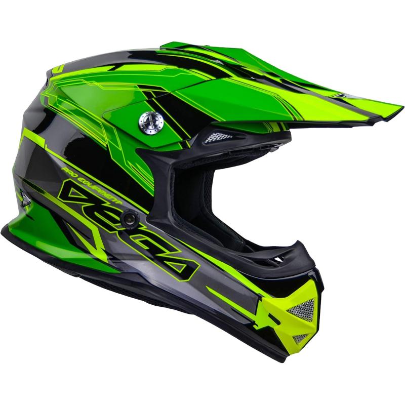 Green and black dirt best sale bike helmet